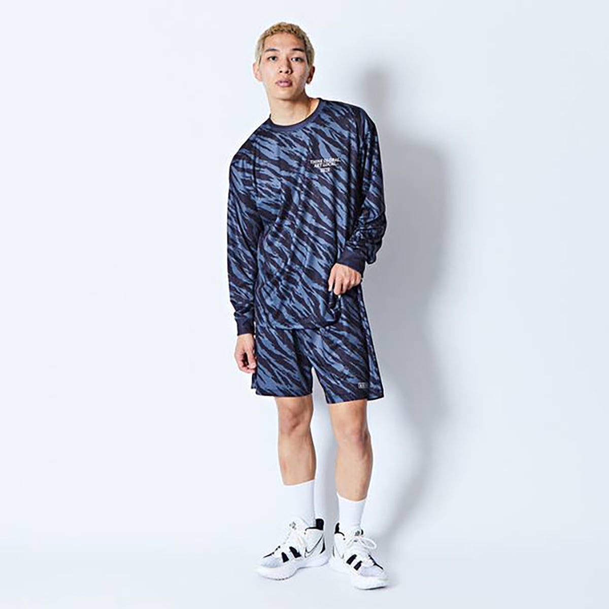 BEAST CAMO A.L LOOSE L/S SP TEE