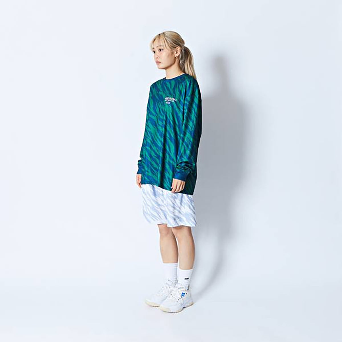BEAST CAMO A.L LOOSE L/S SP TEE