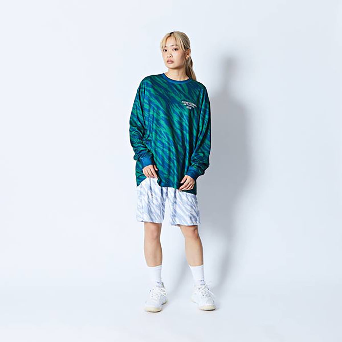 BEAST CAMO A.L LOOSE L/S SP TEE