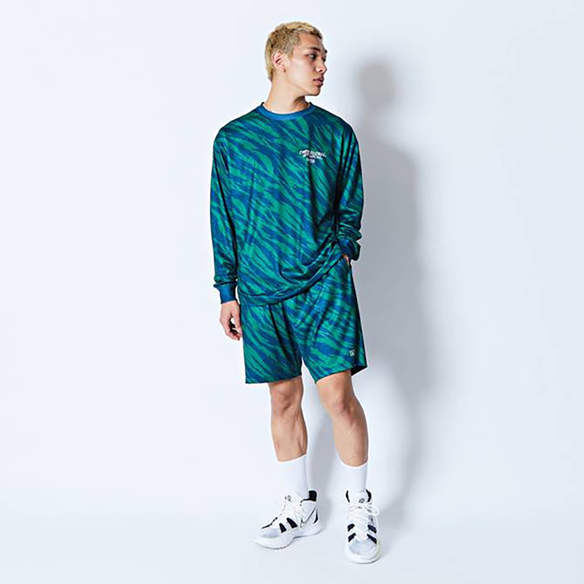 BEAST CAMO A.L LOOSE L/S SP TEE