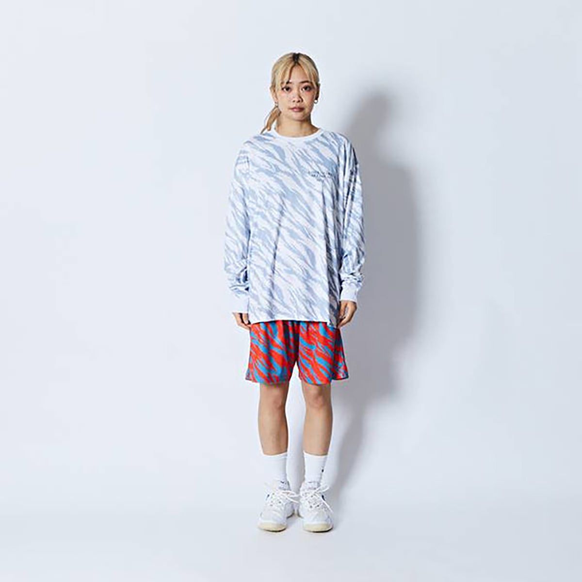 BEAST CAMO A.L LOOSE L/S SP TEE