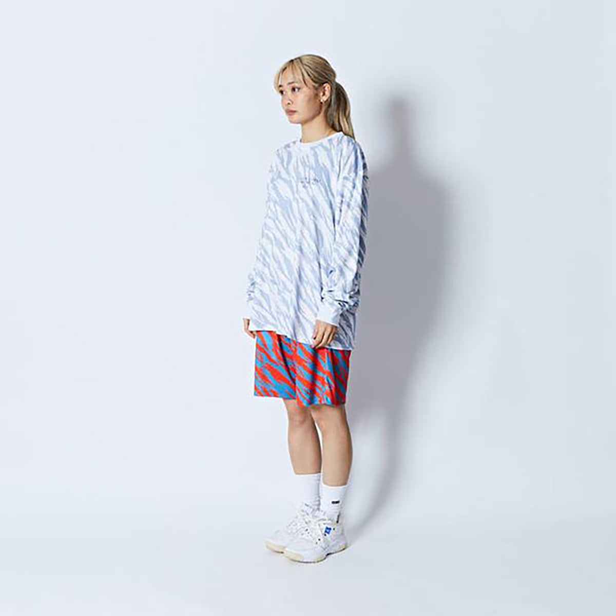 BEAST CAMO A.L LOOSE L/S SP TEE