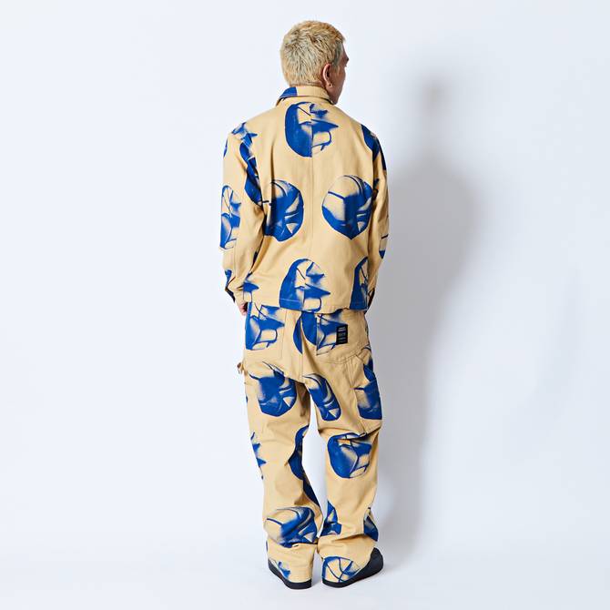 B.B. DOT ZIP UP WORK JACKET