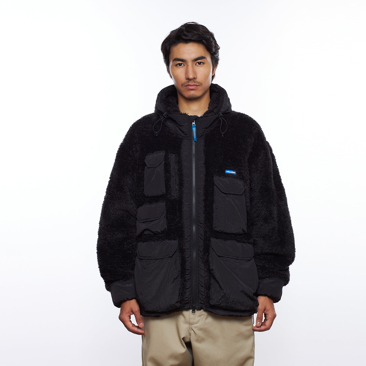 PILE FLEECE UTILITY JACKET
