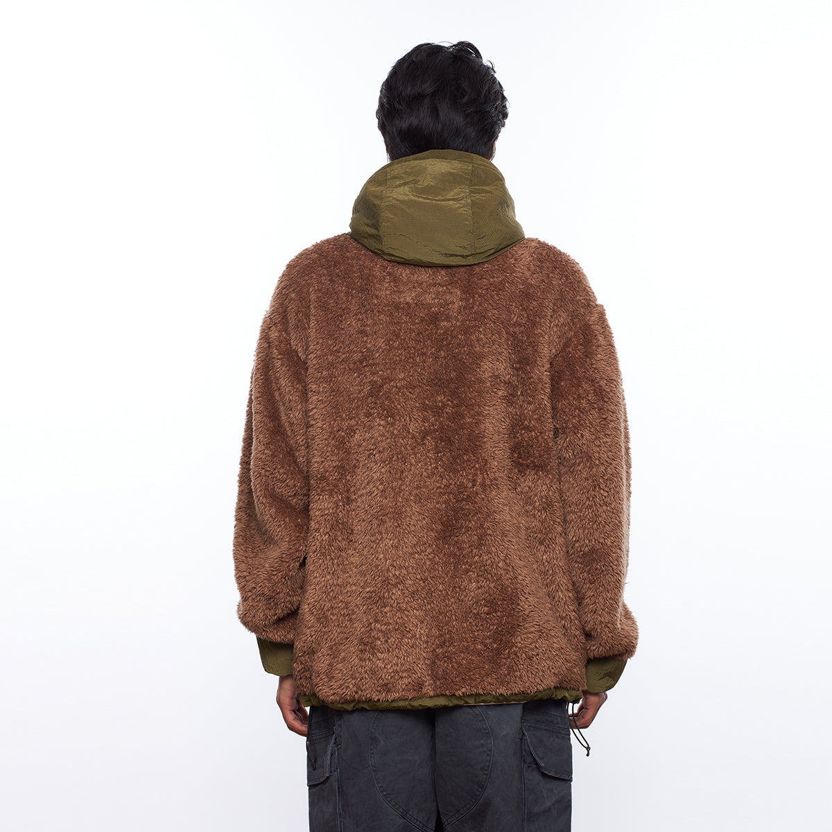 PILE FLEECE UTILITY JACKET