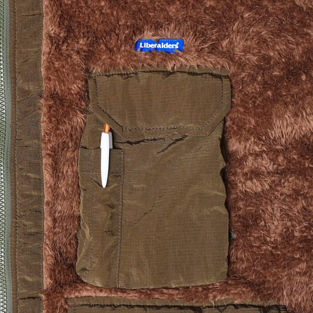 PILE FLEECE UTILITY JACKET