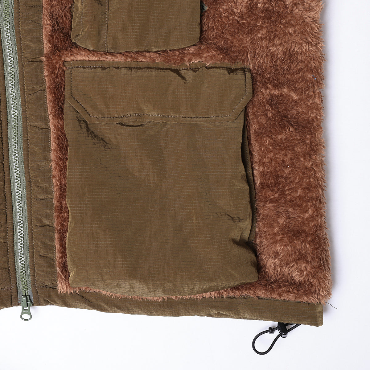 PILE FLEECE UTILITY JACKET