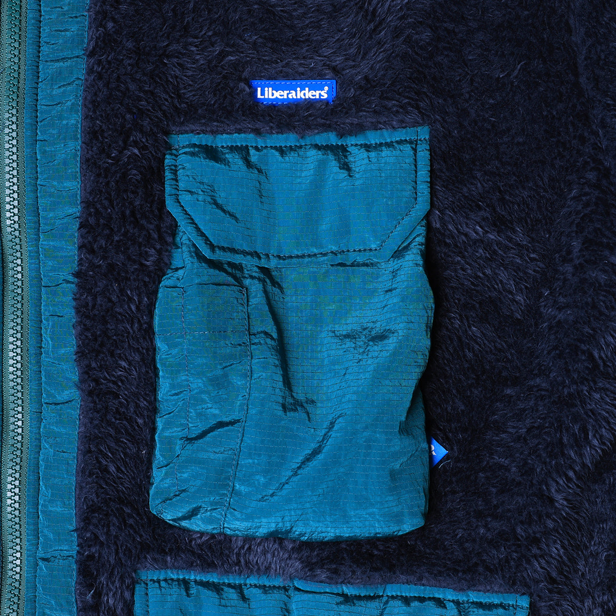 PILE FLEECE UTILITY JACKET