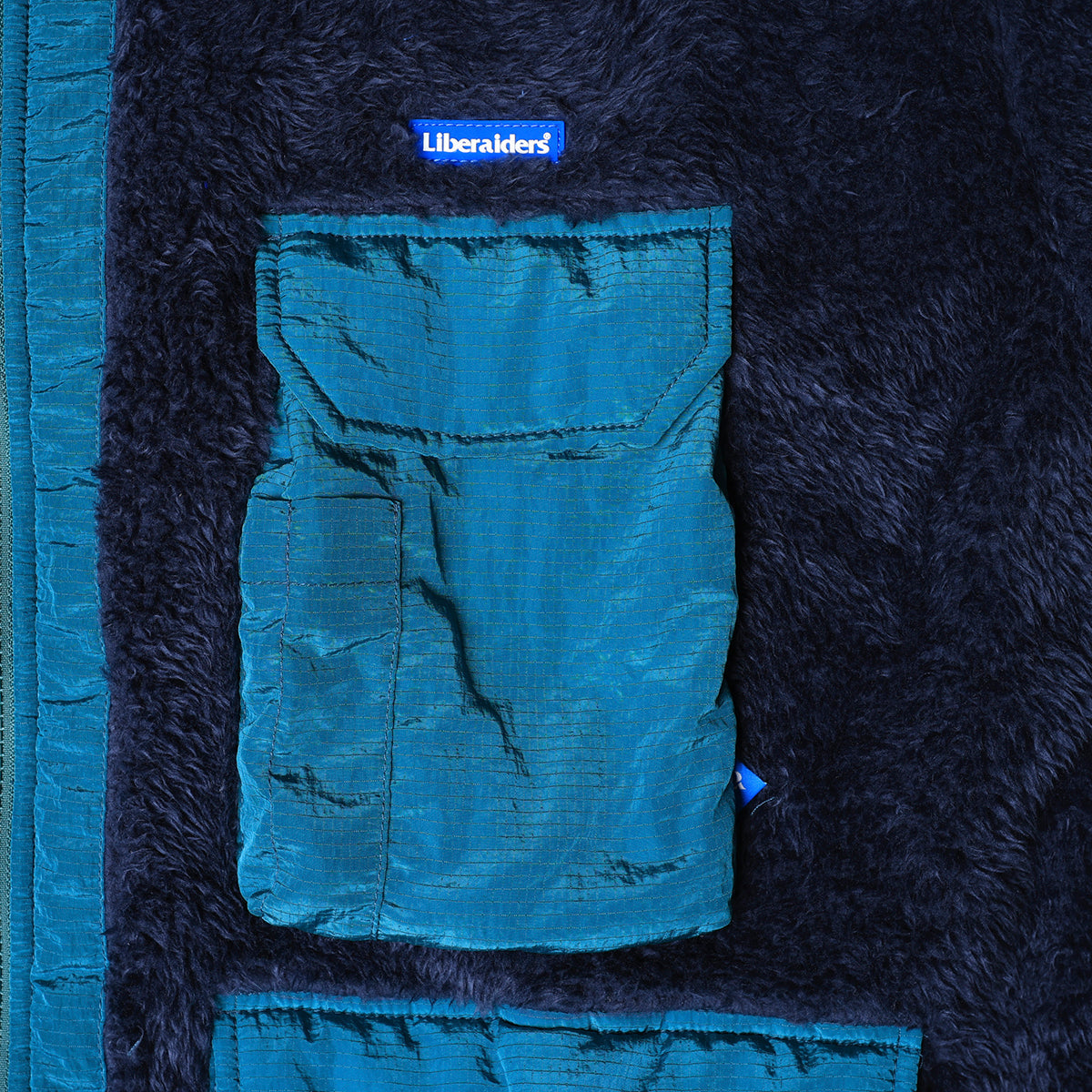 PILE FLEECE UTILITY JACKET