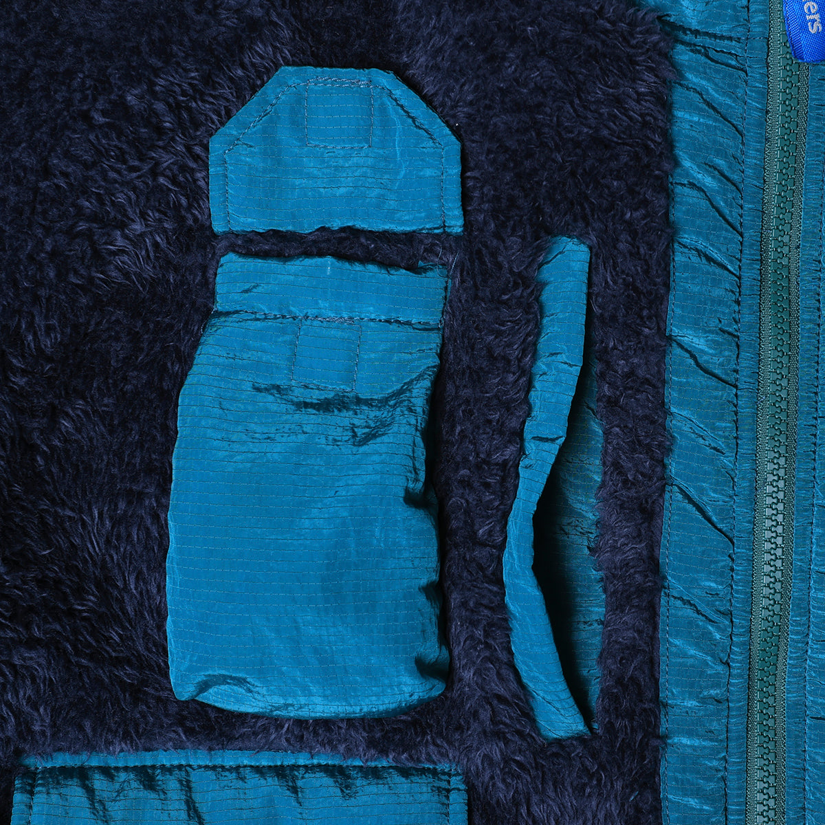 PILE FLEECE UTILITY JACKET
