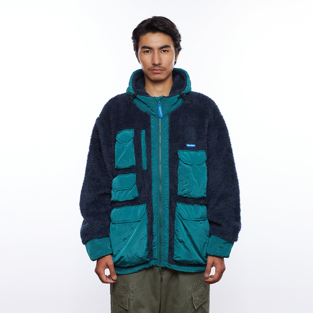 PILE FLEECE UTILITY JACKET