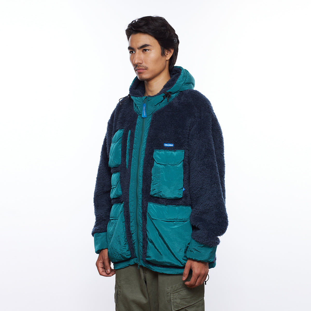 PILE FLEECE UTILITY JACKET