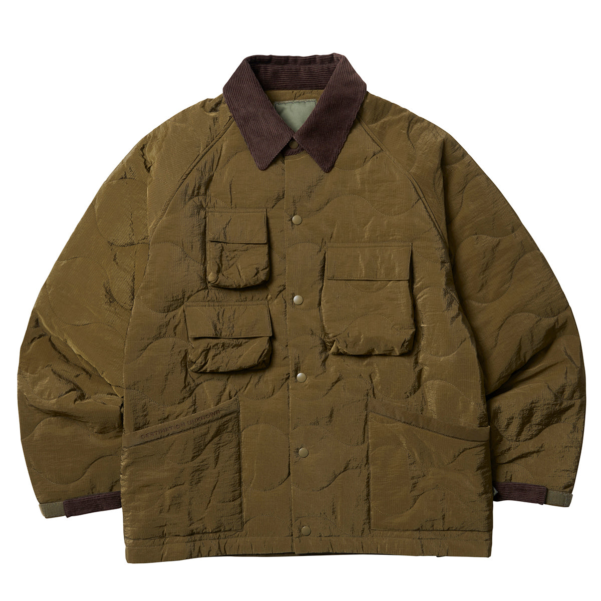 QUILTED UTILITY JACKET