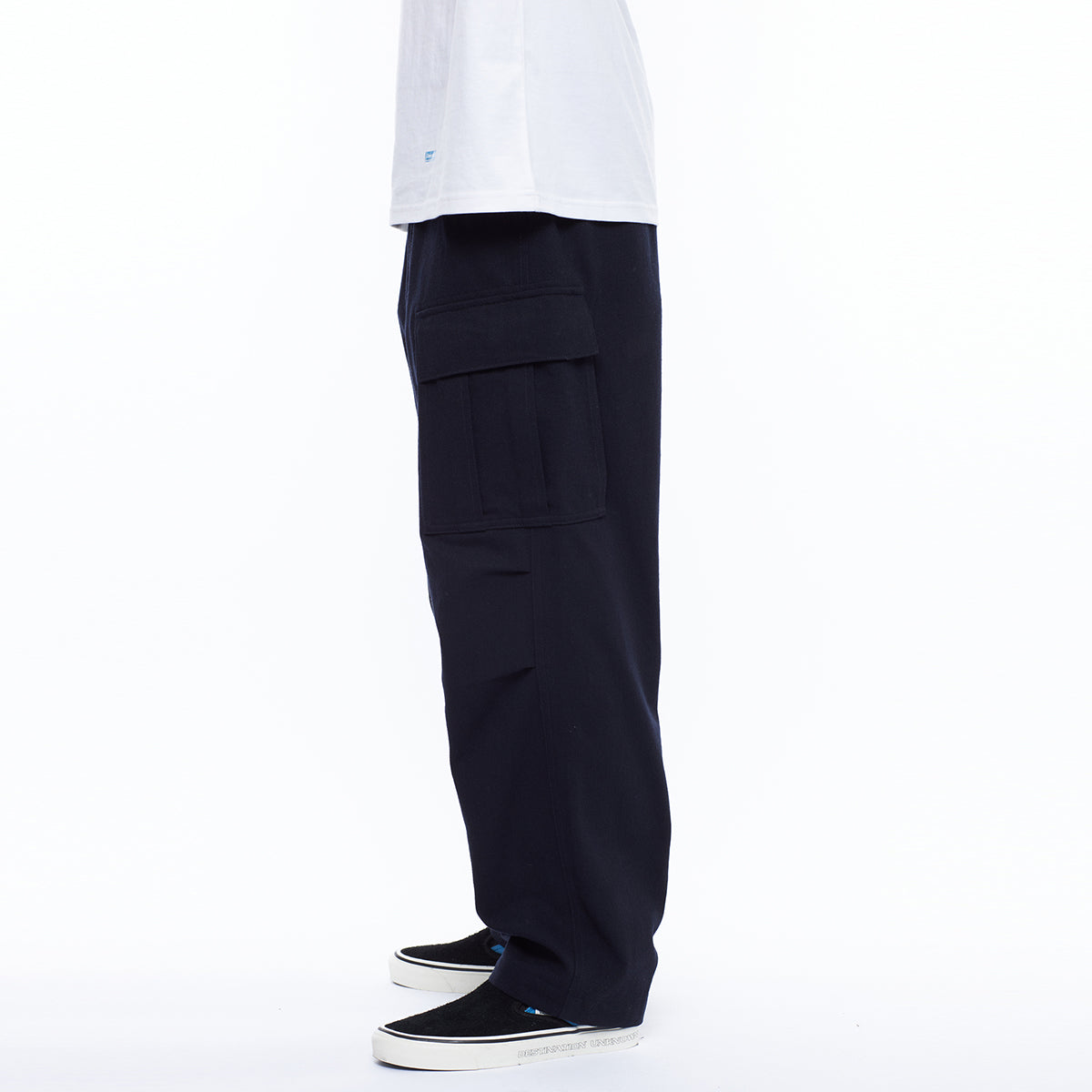 6 POCKET ARMY WOOL PANTS