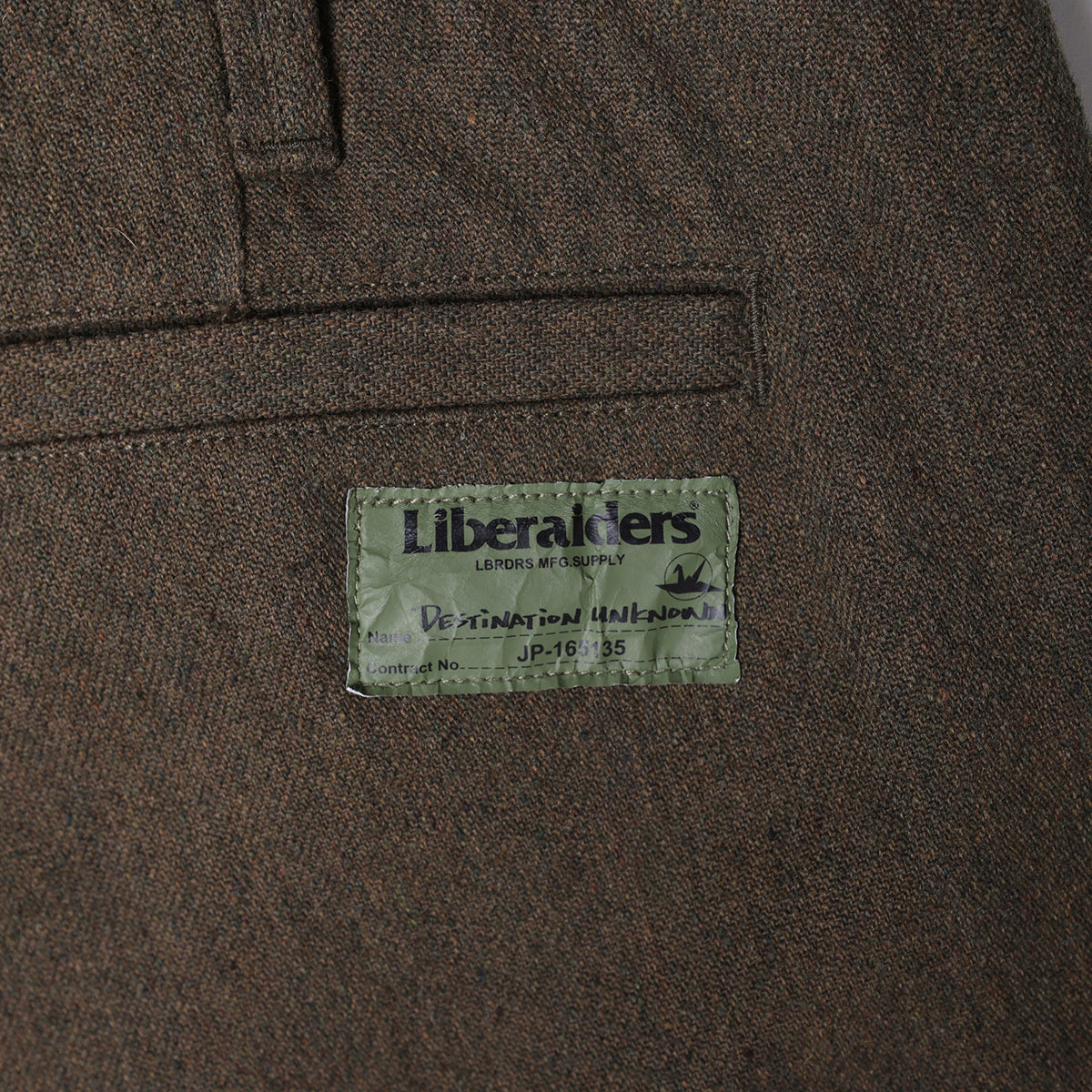 6 POCKET ARMY WOOL PANTS