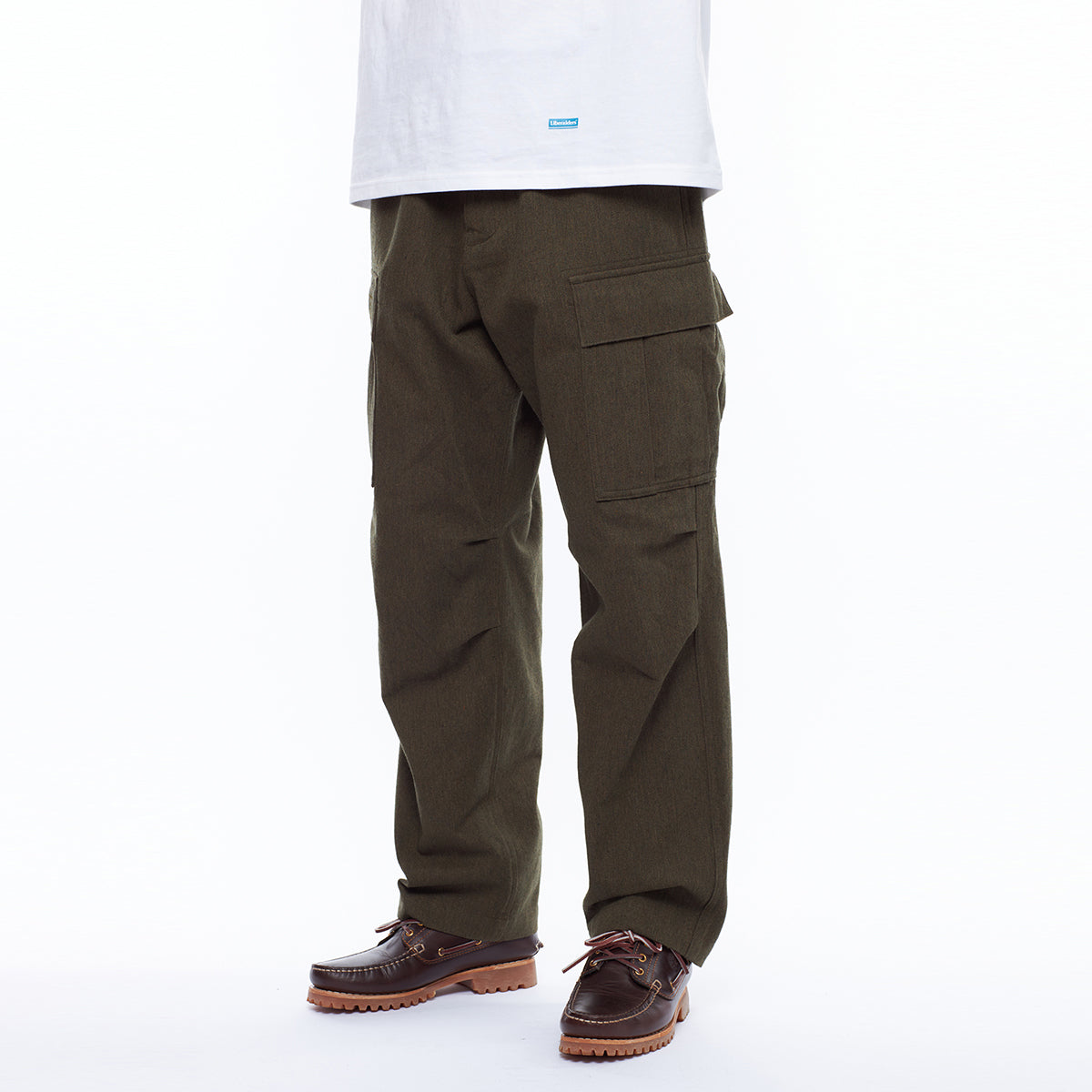 6 POCKET ARMY WOOL PANTS