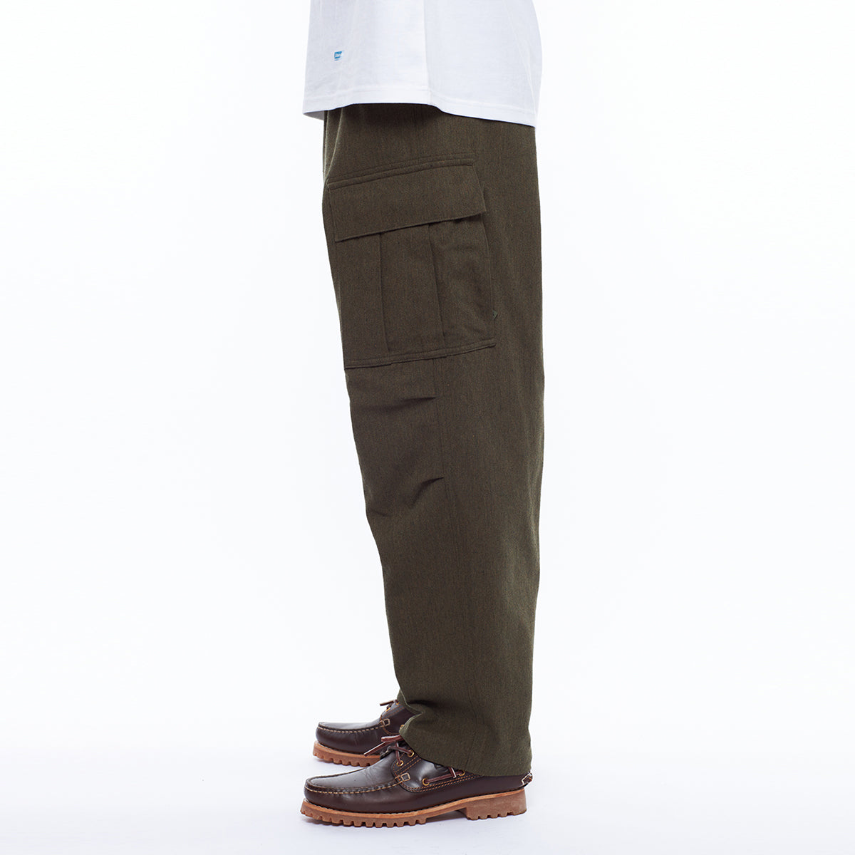 6 POCKET ARMY WOOL PANTS