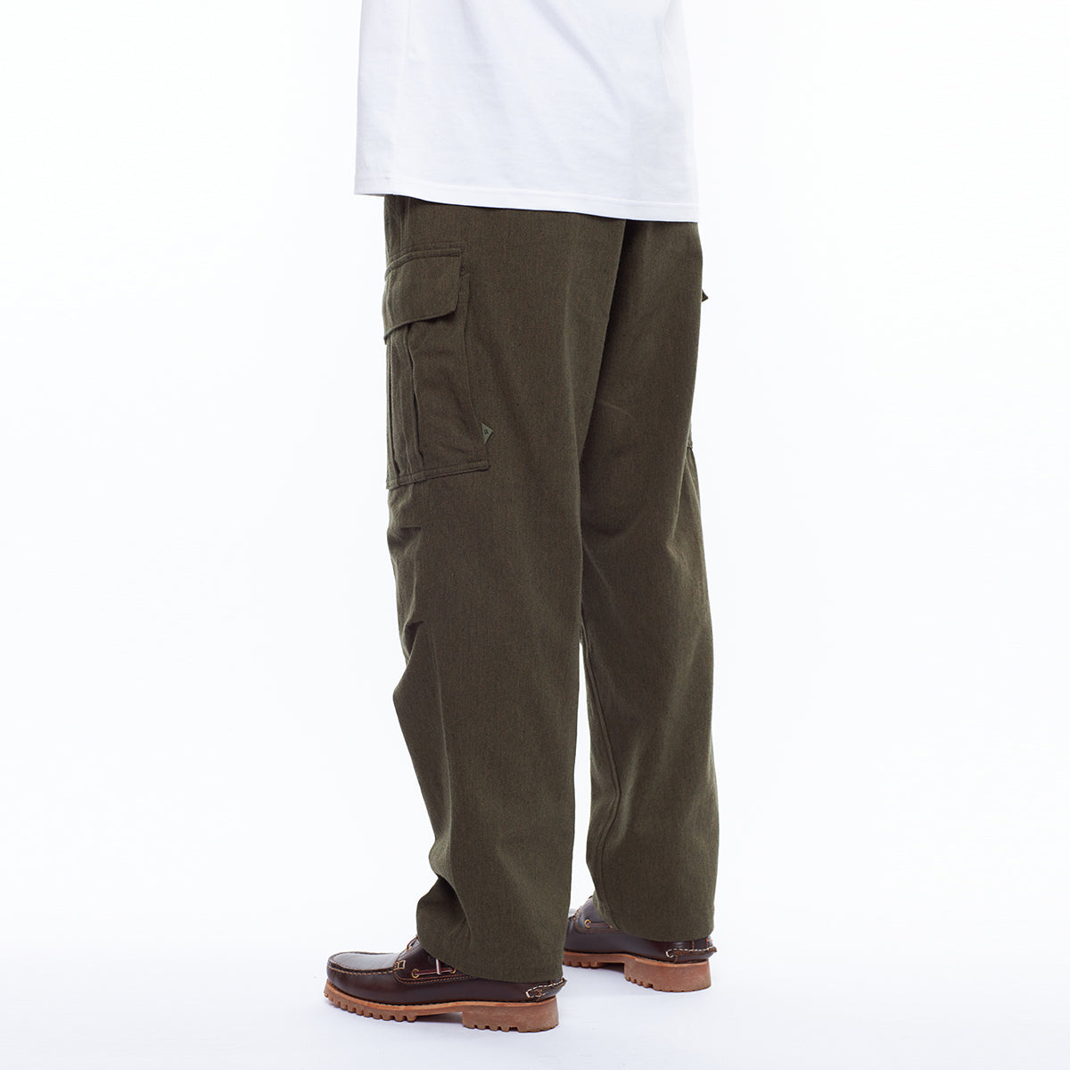 6 POCKET ARMY WOOL PANTS