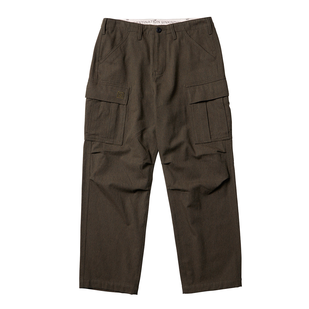 6 POCKET ARMY WOOL PANTS