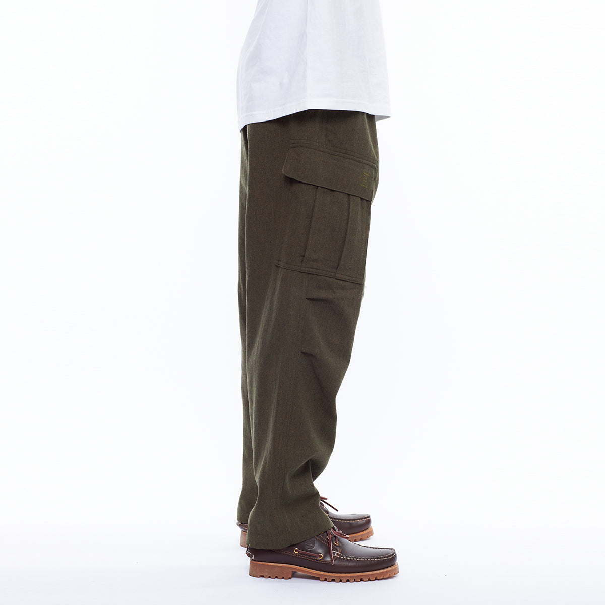 6 POCKET ARMY WOOL PANTS