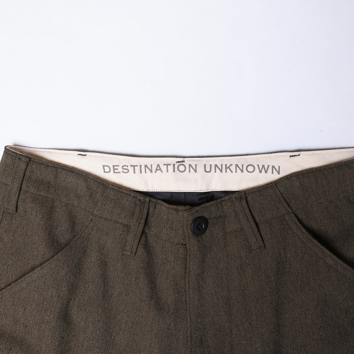 6 POCKET ARMY WOOL PANTS