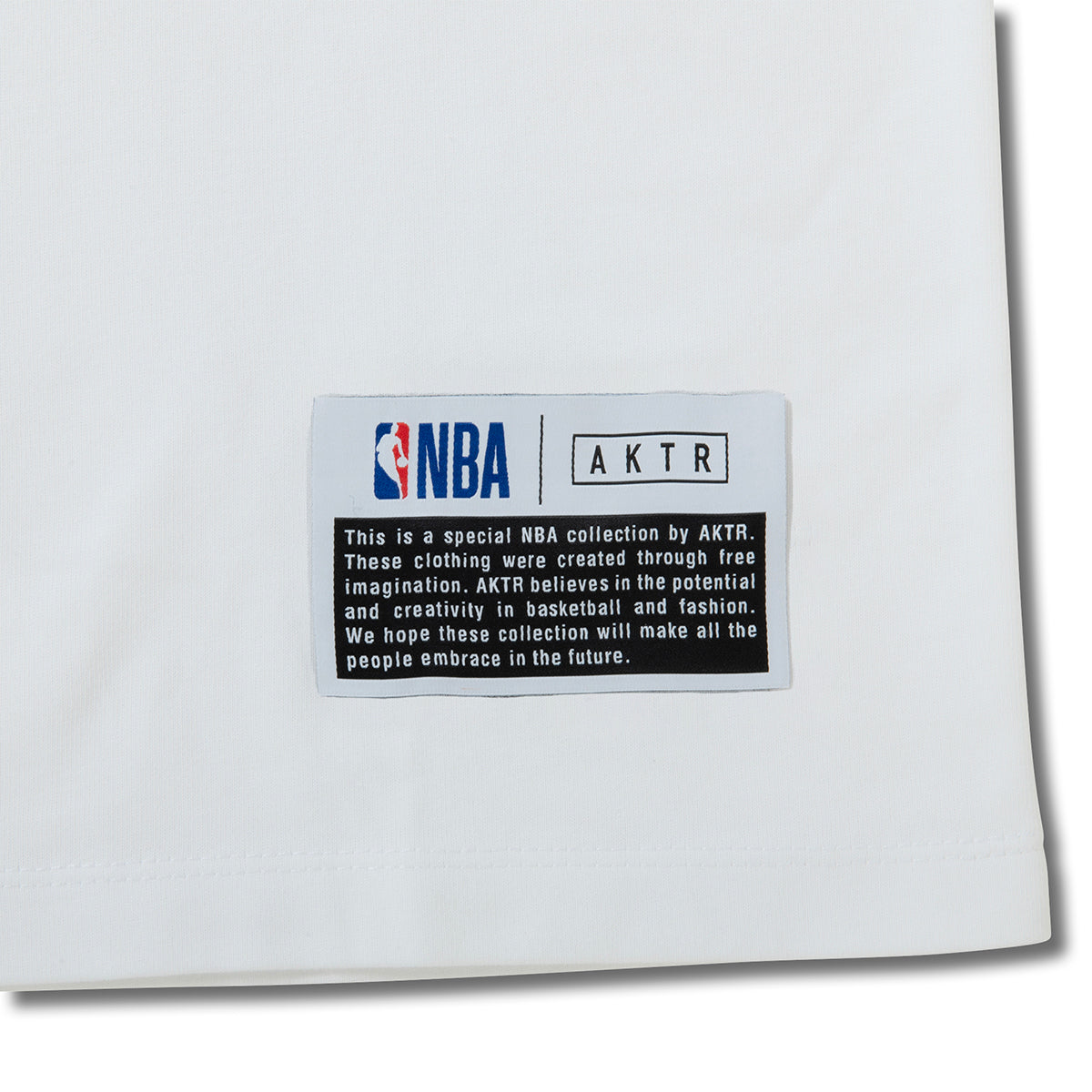 NBA x AKTR CUT UP LOGO COTTON TEE