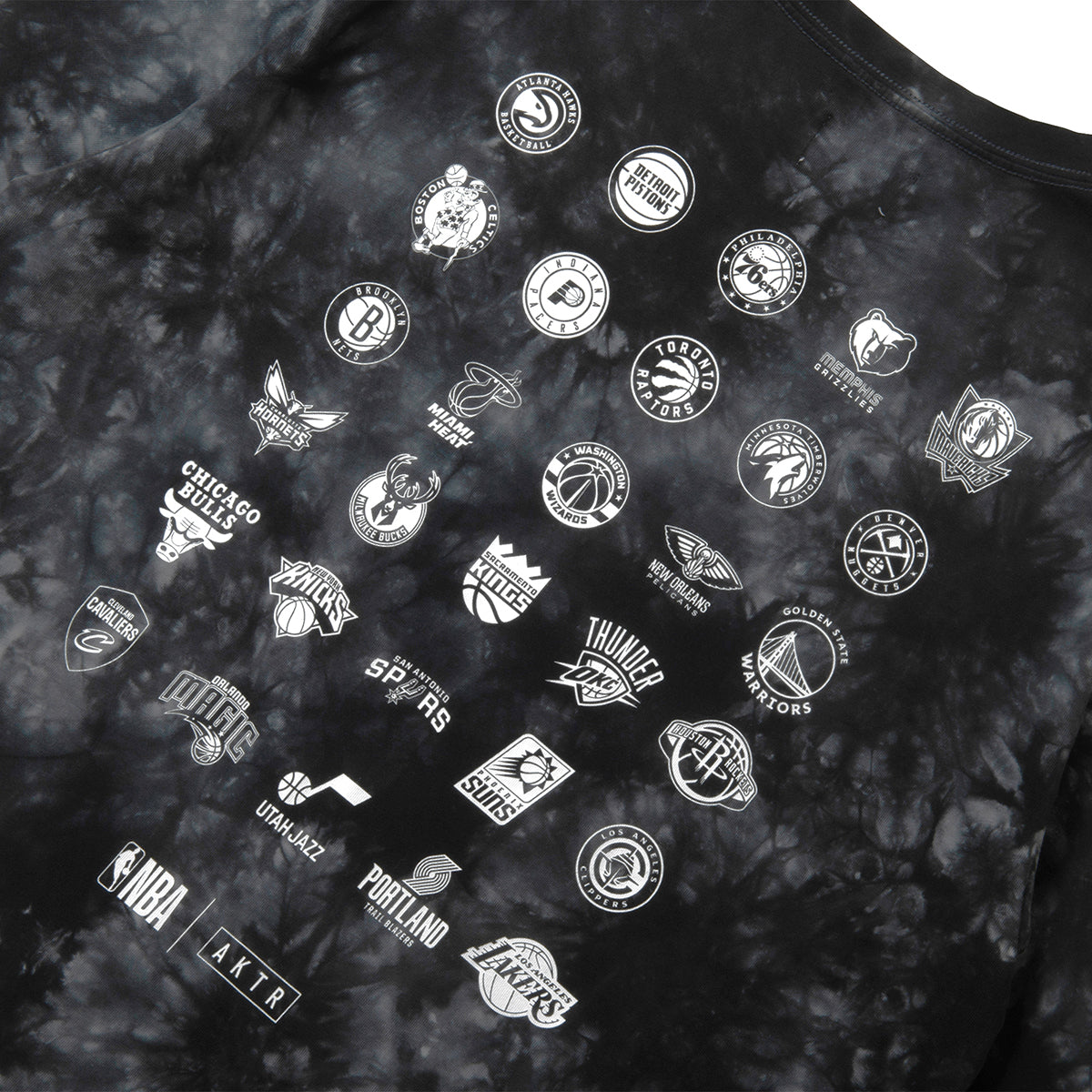 NBA x AKTR TIEDYE COTTON TEE