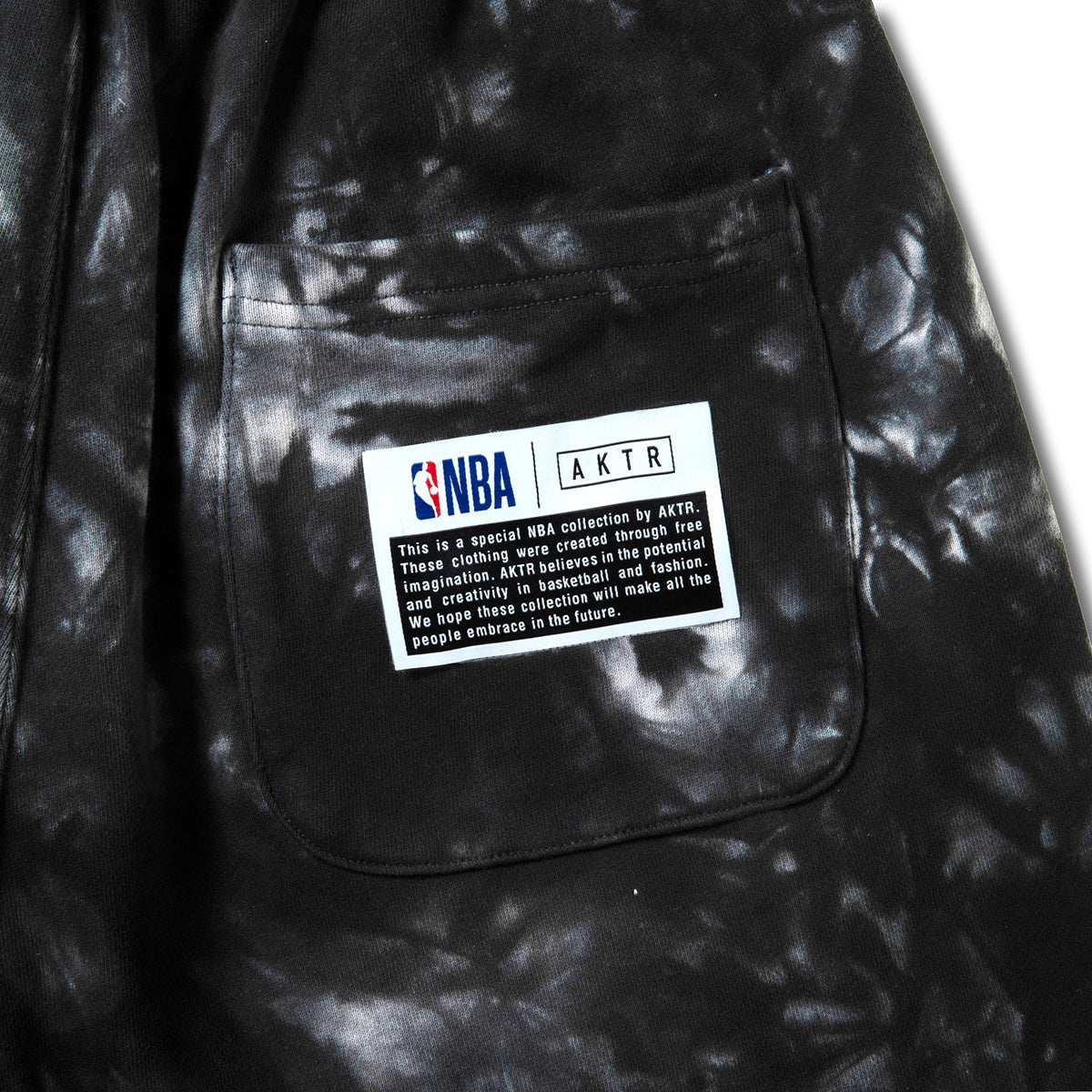 NBA x AKTR TIEDYE SWEAT SHORTS