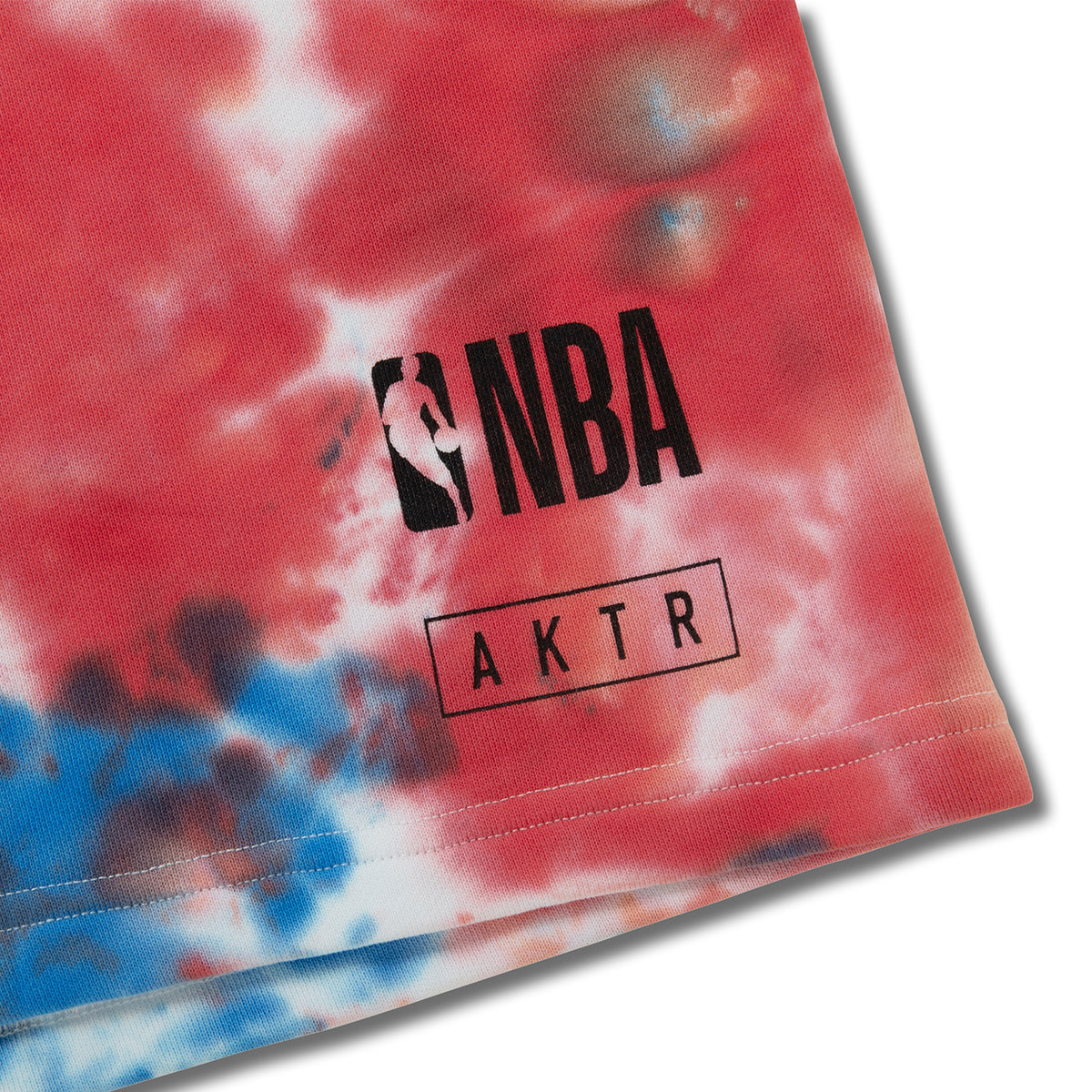 NBA x AKTR TIEDYE SWEAT SHORTS