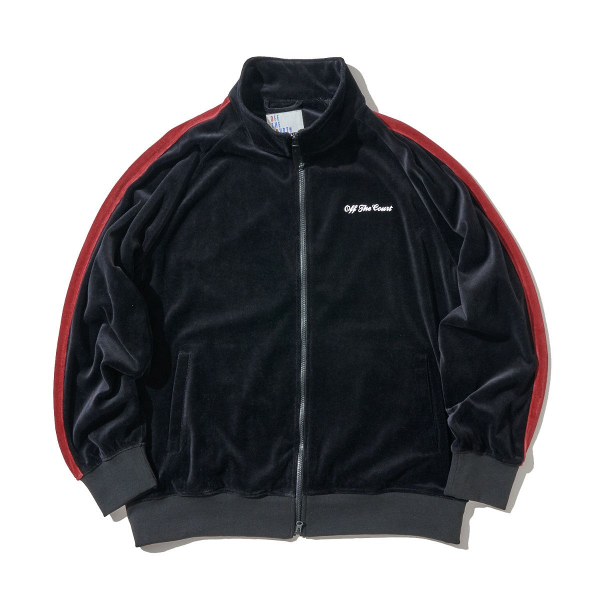 VELOUR TRACK JACKET