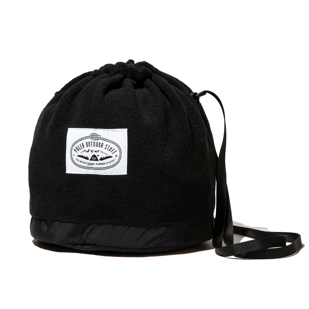 LIGHT FLEECE DRAWSTRING BAG