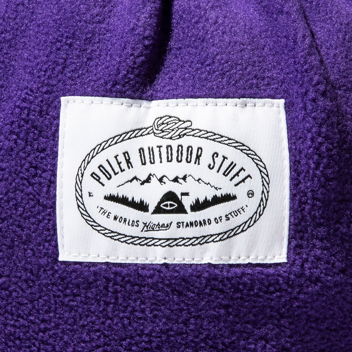 LIGHT FLEECE DRAWSTRING BAG