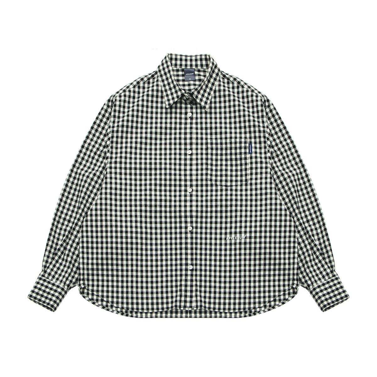 Gingham Check Oversize Shirt
