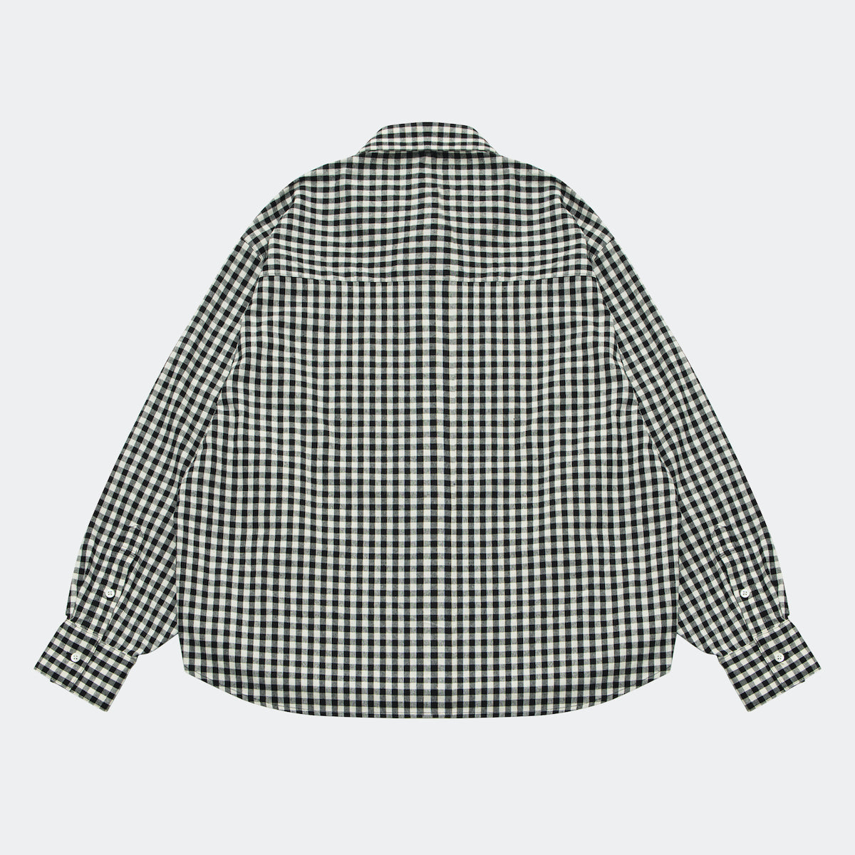Gingham Check Oversize Shirt