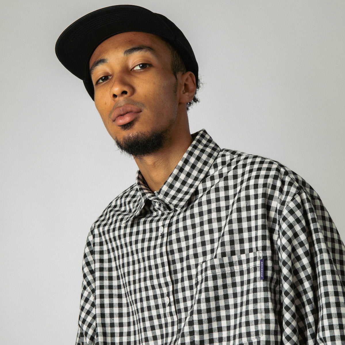 Gingham Check Oversize Shirt