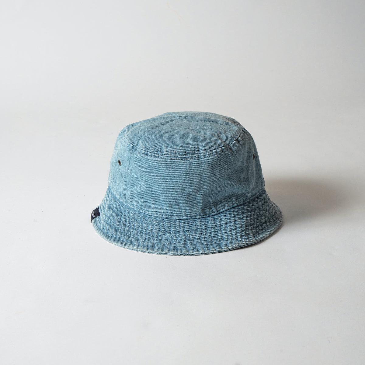 “Apple Logo" Denim Bucket Hat