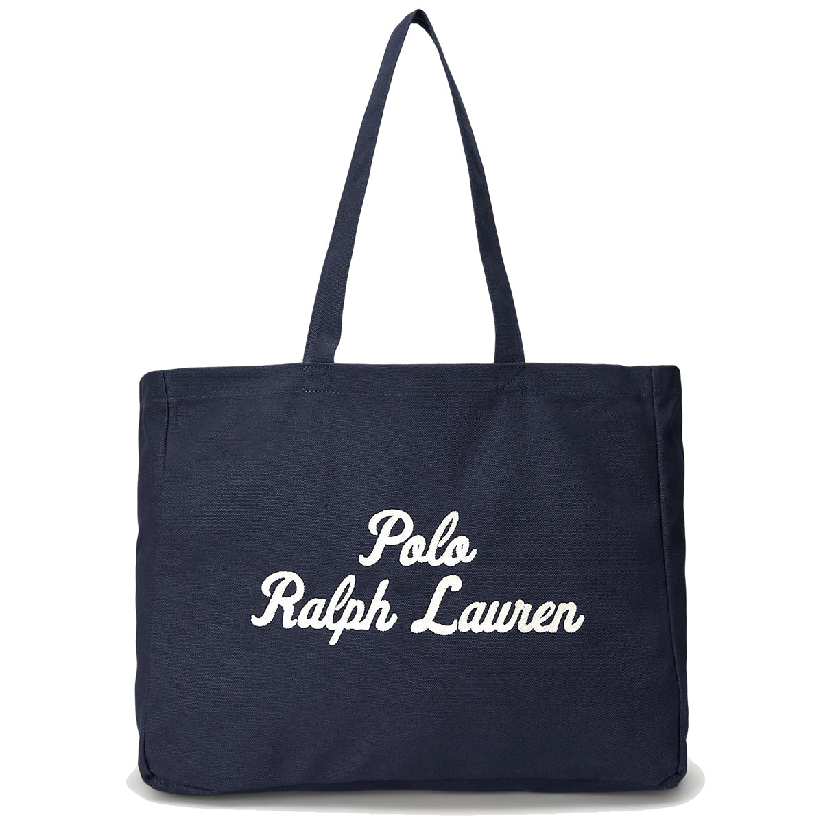 POLO RALPH LAUREN EMBROIDERY LARGE TOTE ポロ ラルフ ローレン エンブロイダリー ラージ トート MAPOBGS0G620195410【メンズ トートバッグ コットンキャンバス 大きめ A3 25FW】