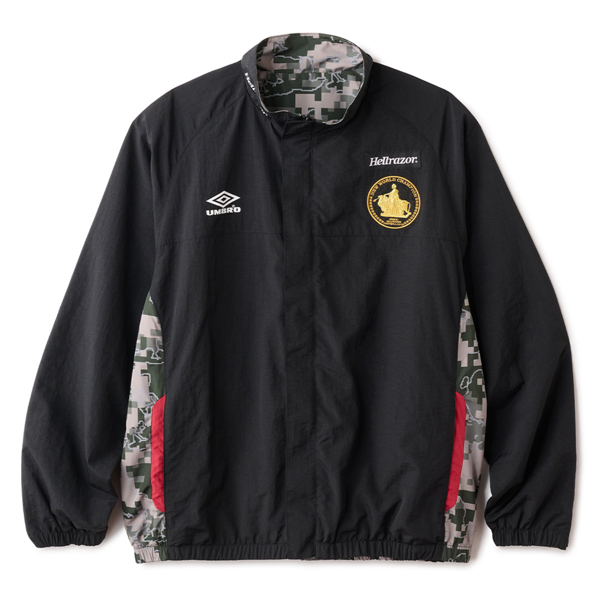 HELLRAZOR x UMBRO NEW WORLD DIGITAL CAMO REVERSIBLE JACKET