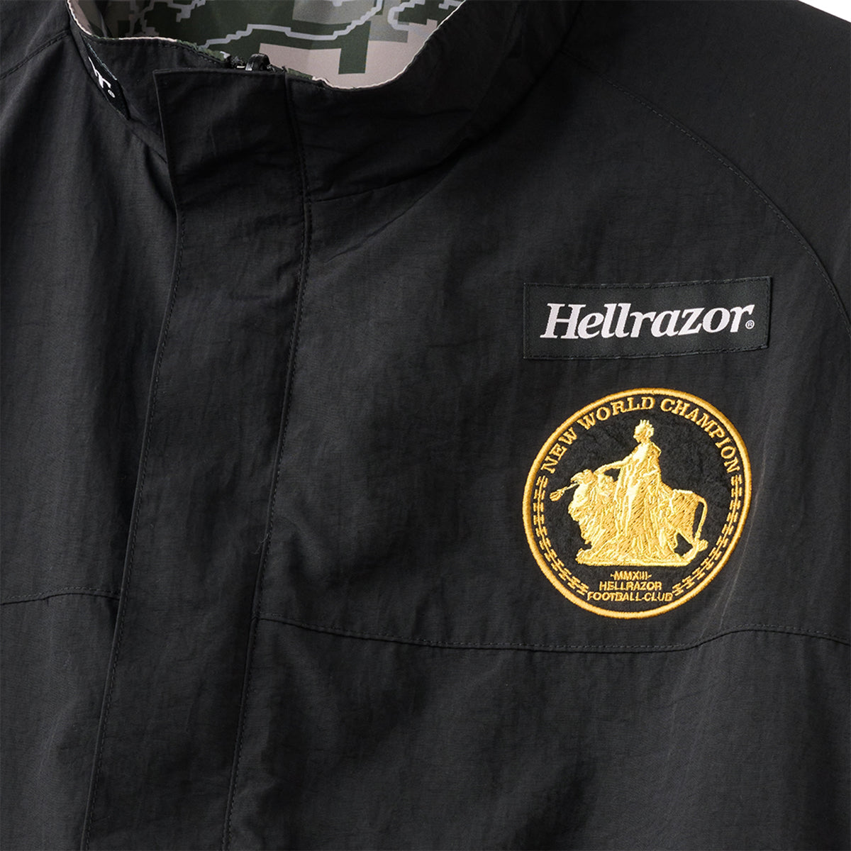 HELLRAZOR x UMBRO NEW WORLD DIGITAL CAMO REVERSIBLE JACKET