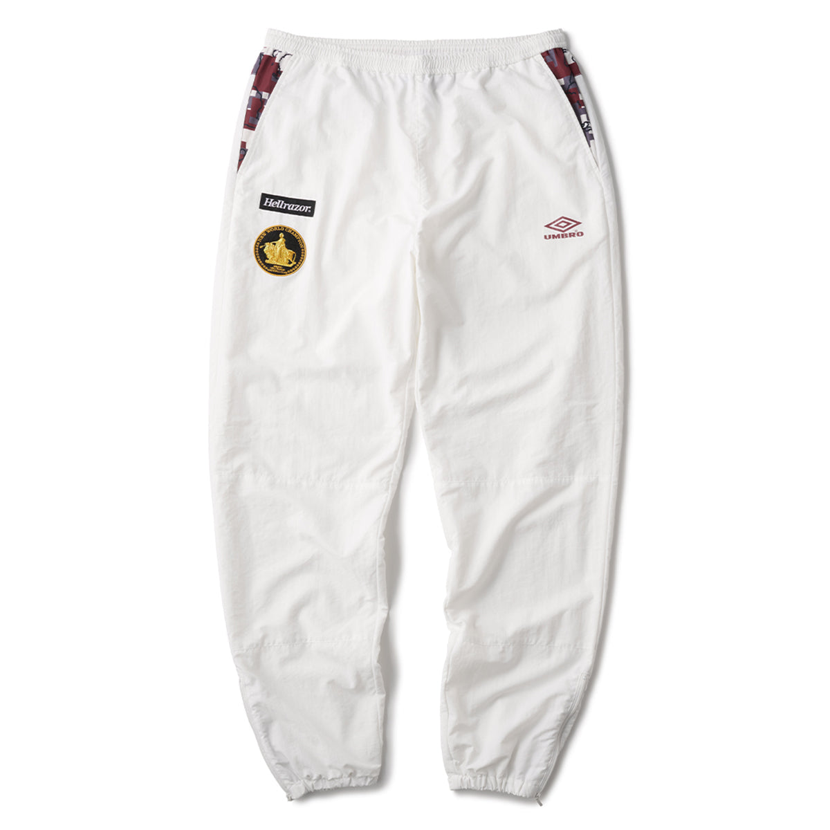 HELLRAZOR x UMBRO NEW WORLD DIGITAL CAMO NYLON PANTS