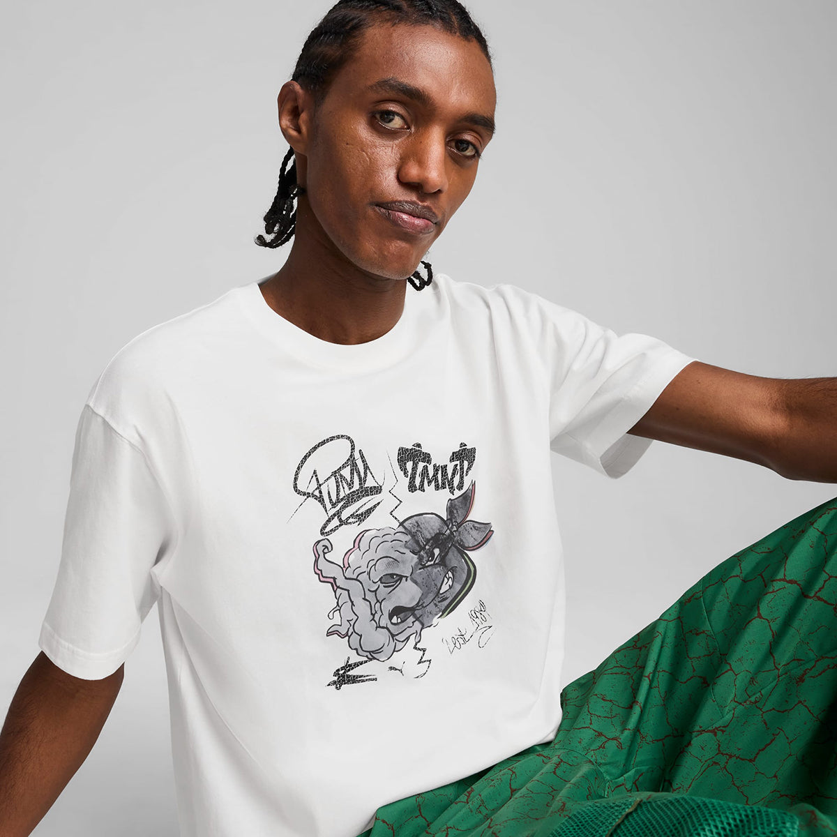 HOOPS x TMNT Relaxed Graphic Tee 【予約】2月14日以降発送予定【返品交換キャンセル不可】