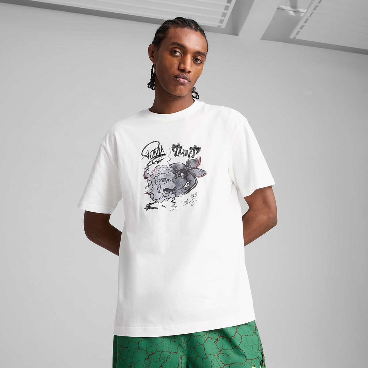 HOOPS x TMNT Relaxed Graphic Tee 【予約】2月14日以降発送予定【返品交換キャンセル不可】