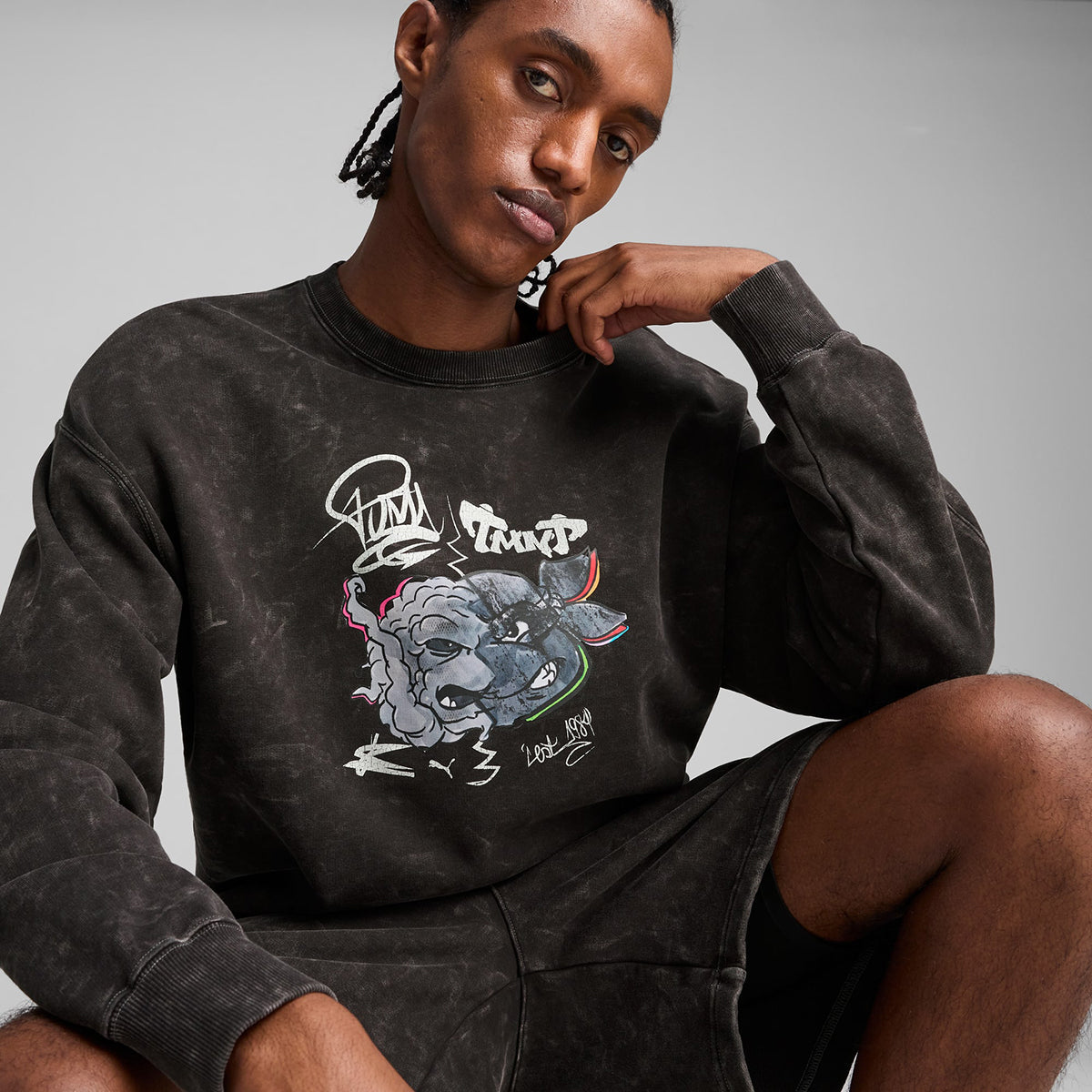 HOOPS x TMNT Relaxed Crew Sweatshirt 【予約】2月14日以降発送予定【返品交換キャンセル不可】