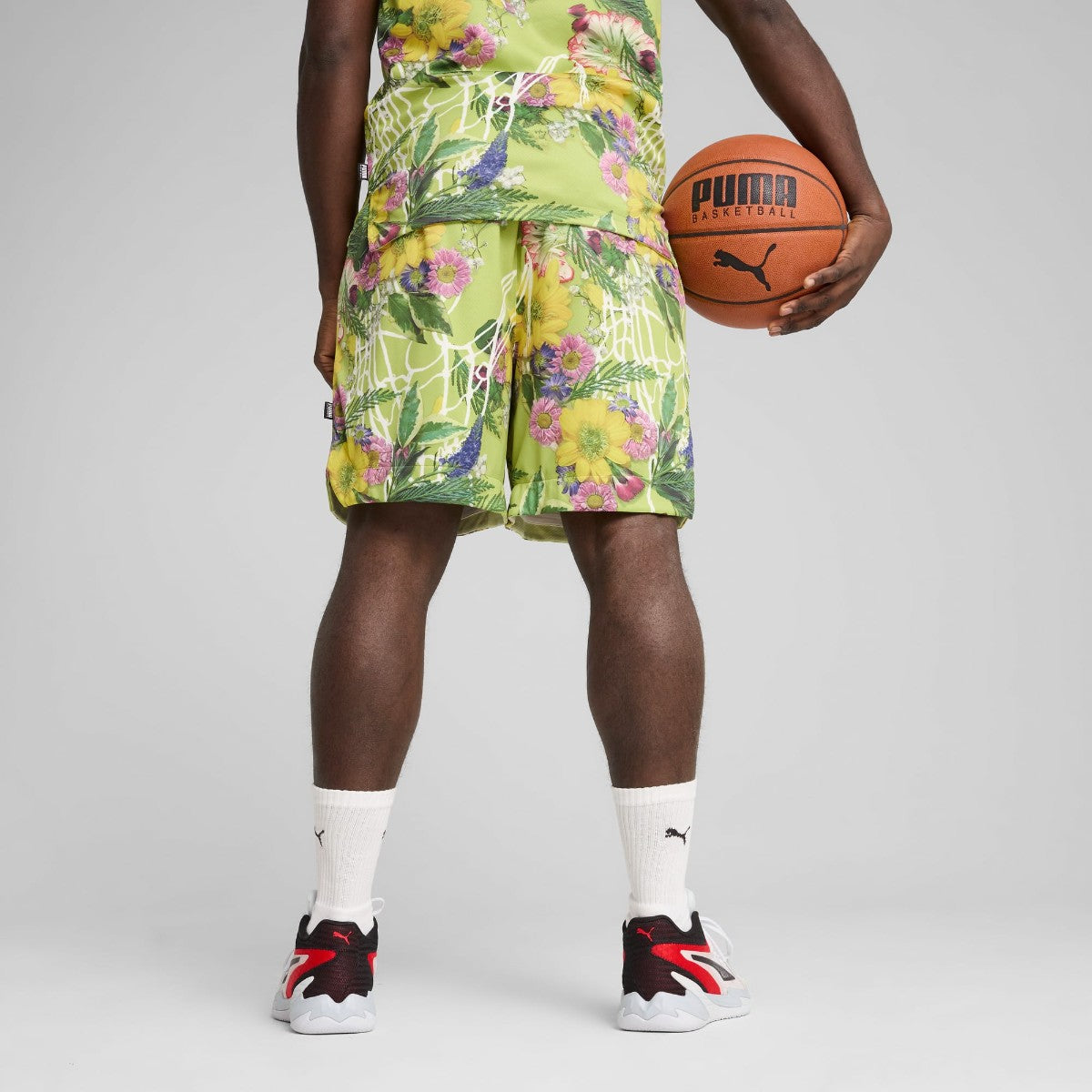 DUNKED IN FLORALS AOP SHORT