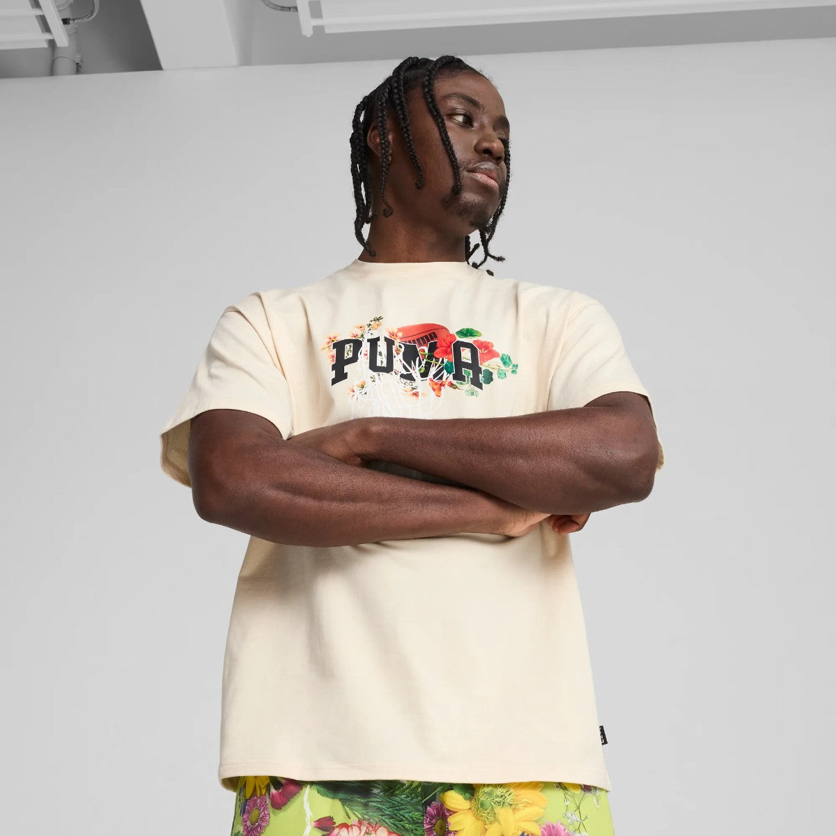 DUNKED IN FLORALS TEE I