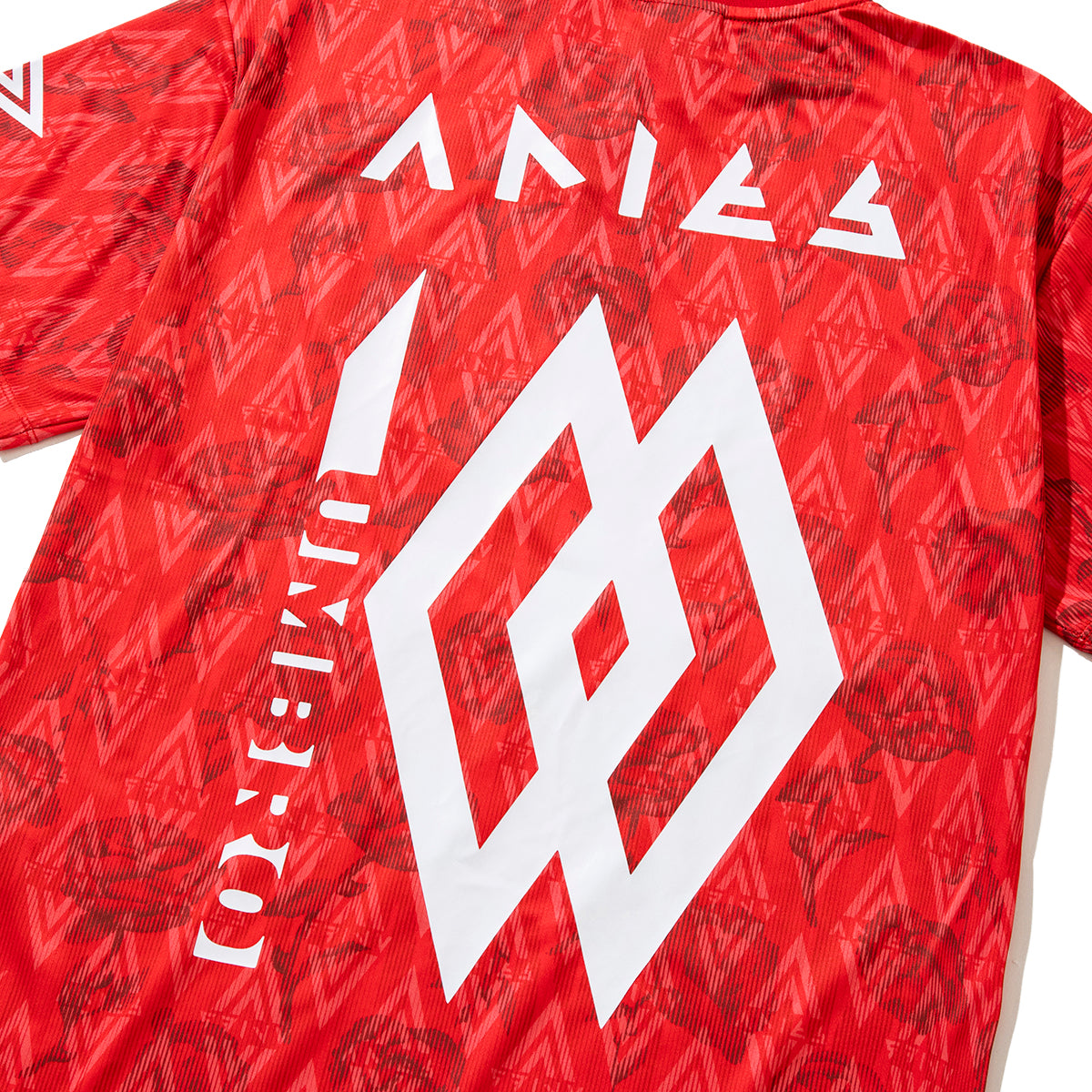 Red Roses SS Football Jersey