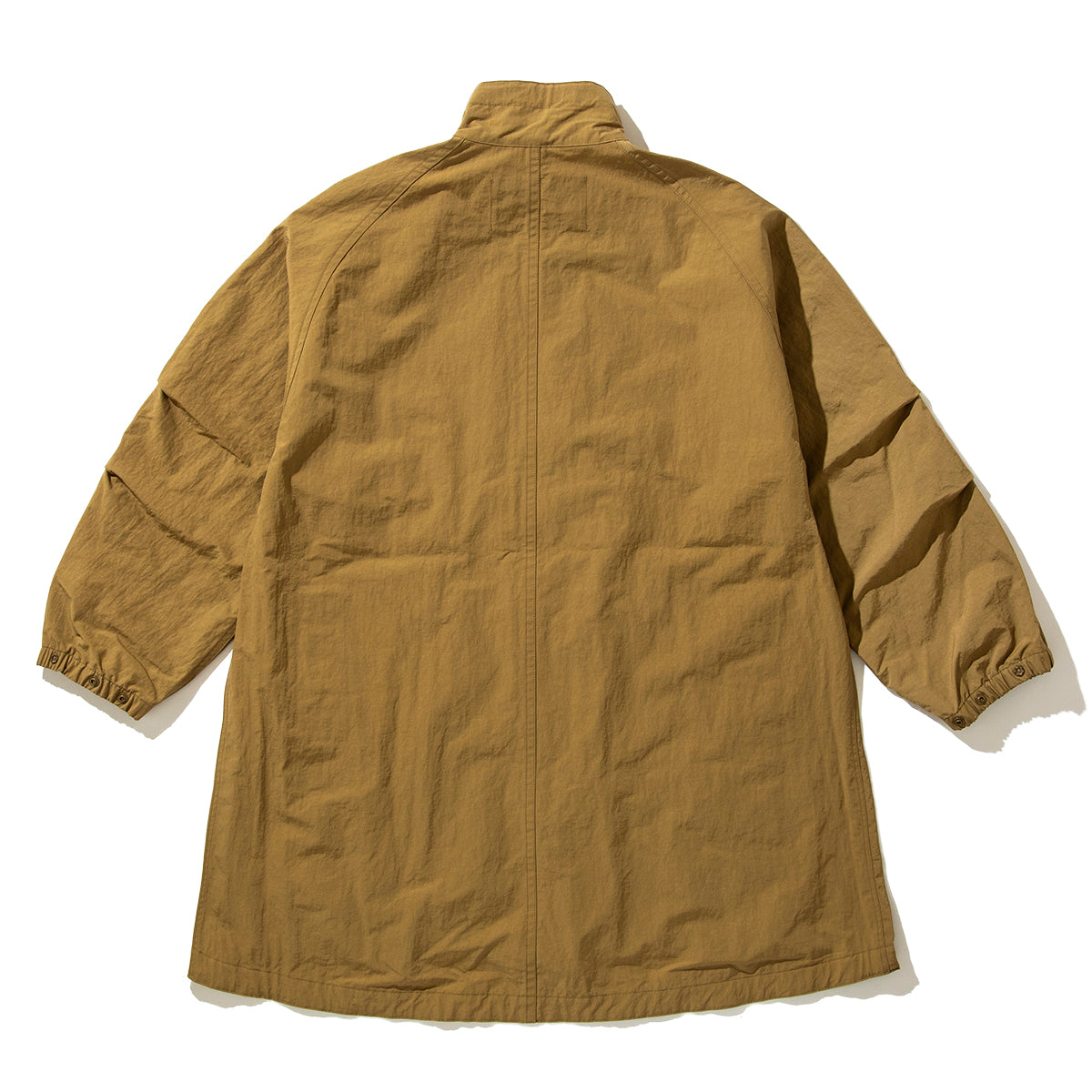 NYLON FRONT ZIP COAT