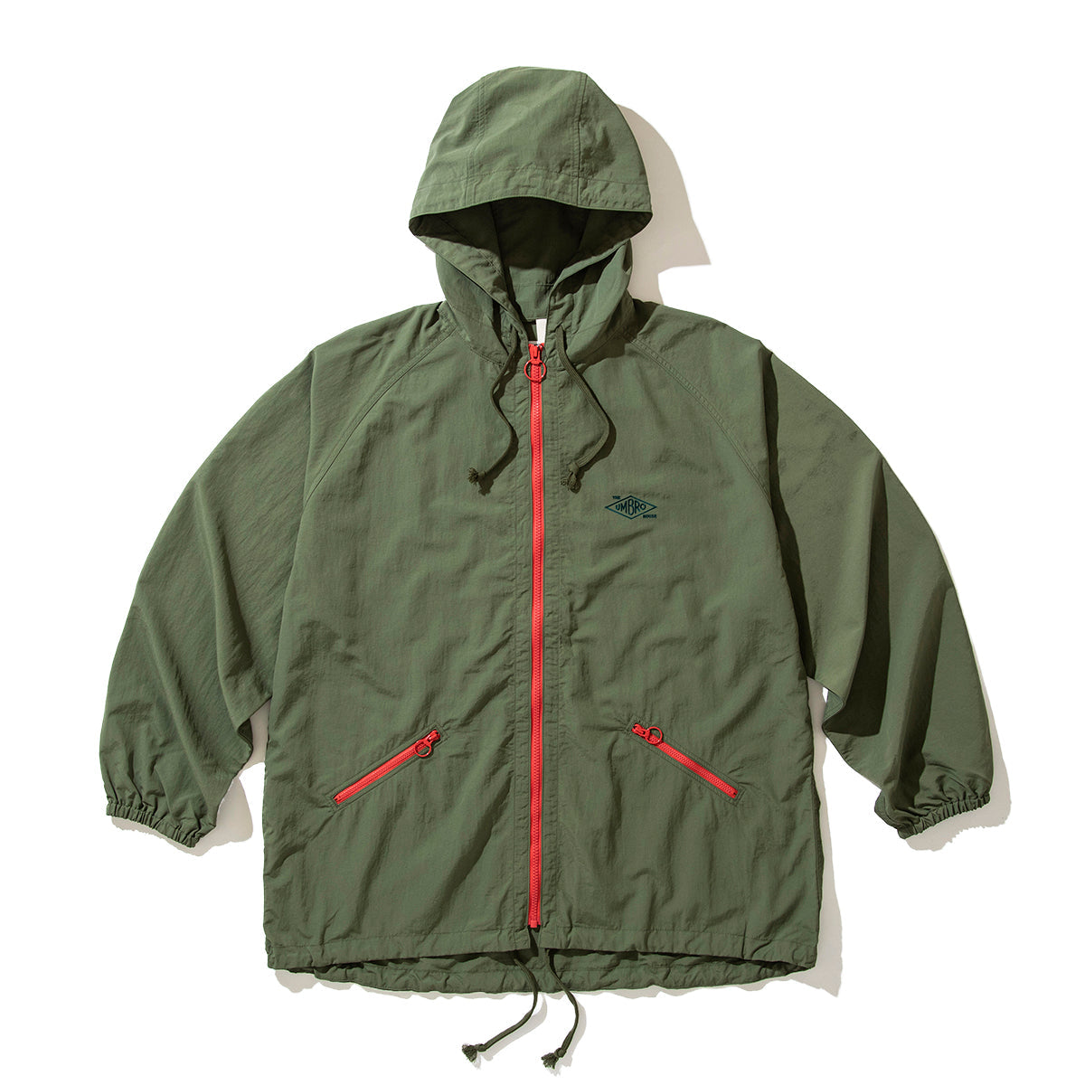 NYLON FRONT ZIP JACKET