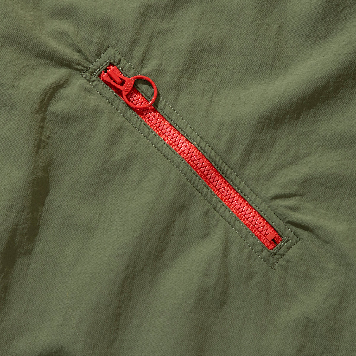 NYLON FRONT ZIP JACKET