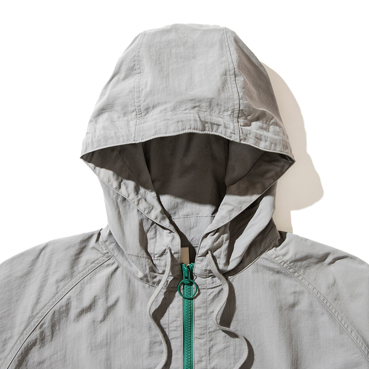 NYLON FRONT ZIP JACKET